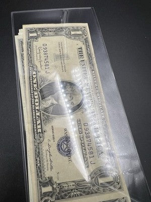 Lot of 6 1935 $1 One Dollar US Silver Certificates VF Very Fine #581