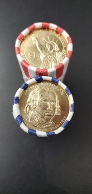 2007 D James Madison Presidential Dollar US Mint BU Roll 25 Coins Uncirculated