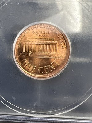 2001 Broadstruck Error Lincoln 1c BU ICG Certified Sin City Hoard