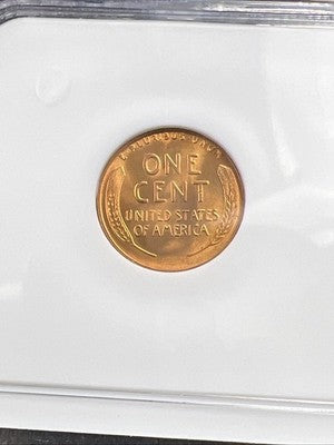 1954 S 1c Lincoln Wheat Cent Penny MS67 Red Gem BU UNC #002