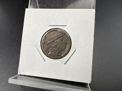 Hobo Buffalo Nickel Coin Modern Carving SKU#L