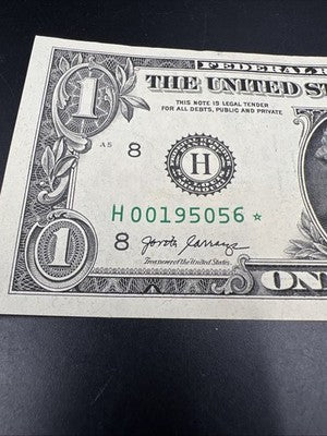 2017 * $1 Star FRN Federal Reserve Note Choice UNC #5056
