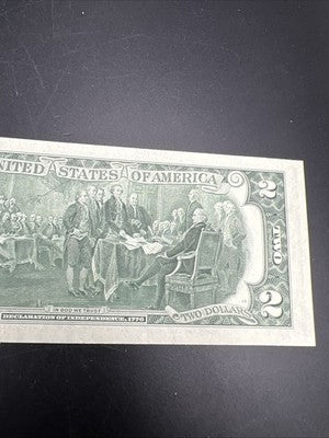 1995 $2 FRN Federal Reserve Note Choice Uncirculated #09343527 Atlanta District