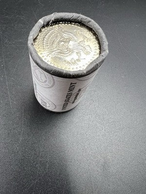 U.S. Mint Wrapped 2024 D 50c Kennedy Half Dollar 20 coin Roll BU