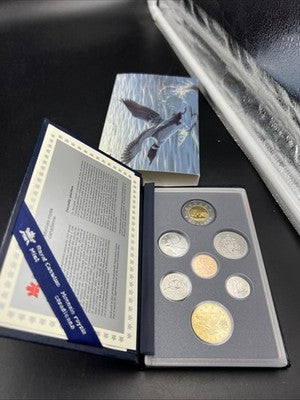 1997 Canada Specimen 7 Coin Gem Uncirculated Set w/ used Box COA