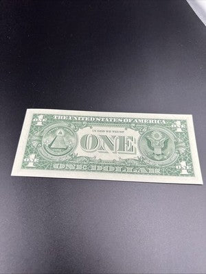 1963 B $1 Barr FRN Federal Reserve Note Uncirculated #889