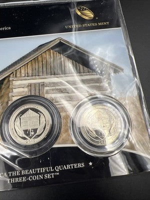 2015 Homestead 3 Coin P D S US Mint ATB Set