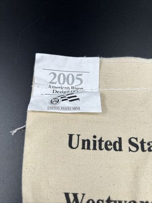 U.S. Mint Bag of 500 2005 P Bison Buffalo Westward Journey Nickels BU UNC