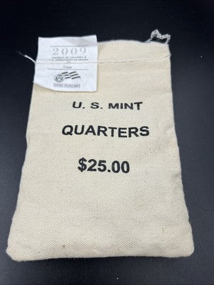 U.S. Mint Bag of 100 2009 P Guam Territories Quarter Coins BU UNC