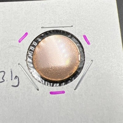 3.1 G 95% Copper Bronze Lincoln Cent Blank PLANCHET Error Coin SKU#A