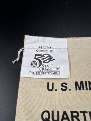 U.S. Mint Bag of 100 2003 D Maine State Statehood Quarters BU UNC