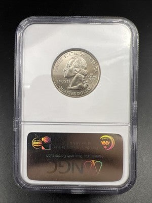 2005 D 25c Oregon State Statehood Quarter Coin NGC MS67 SMS #109