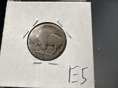 Hobo Buffalo Nickel Coin Modern Carving SKU#E5