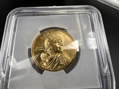 2014 D $1 Sacagawea Native Dollar Gem BU Coin ANACS MS67 #24
