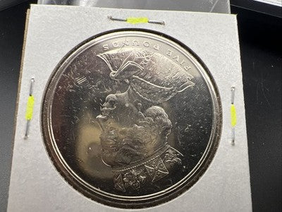 2002 Golden Jubilee Great Britain 5 Pounds Coin BU UNC sk#B