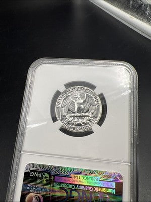 1963 25c Washington Silver Quarter Proof Coin NGC PF67 #023