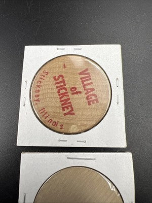 Wooden Nickel Collector's Lot Ormsby House Carson City & Bicentennial 1976