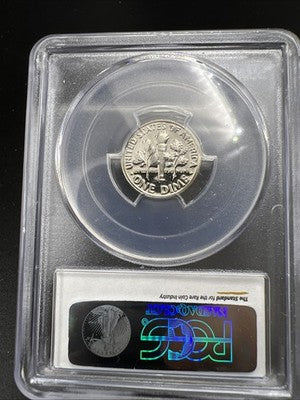 1990 S 10c Roosevelt Copper Nickel Dime Coin PR69 DCAM Proof #223