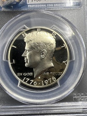 1976 S 50c Kennedy 40% Silver Half Dollar Coin PR69 DCAM PCGS #007