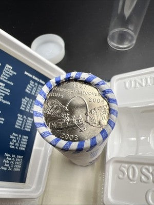 US Mint Certified 2003 D Missouri State Statehood Quarter Roll BU UNC
