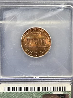 1963 p 1c Lincoln Memorial Cent ICG MS67 RD #221