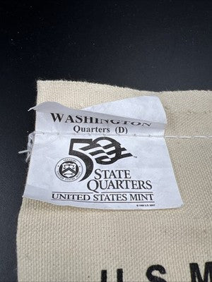 U.S. Mint Bag of 100 2007 D Washington State Statehood Quarters BU UNC