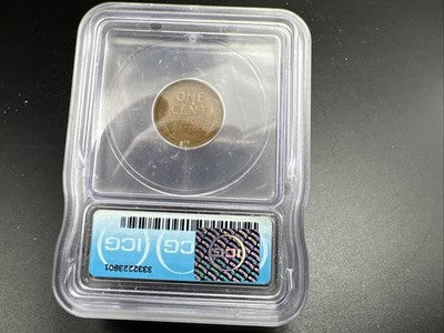1921 S 1c Lincoln Wheat Cent Penny Coin ICG AU58