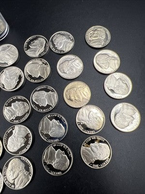 2001 S 5c Proof Jefferson Nickel 40 Coin Roll Choice Proof