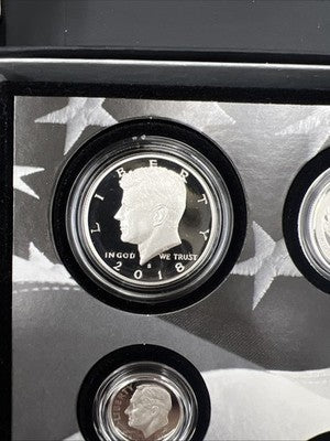 2018 Limited Edition US Silver Proof Set Complete w/ Box COA sku#A
