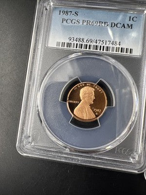 1987 S Complete 5 Coin Clad Proof Set PCGS Graded PF69 UCAM