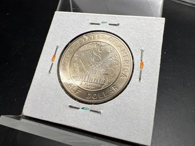 1995 S 50c Basketball Atlanta Olympics Commemorative Half Dollar Coin Gem BU S#1