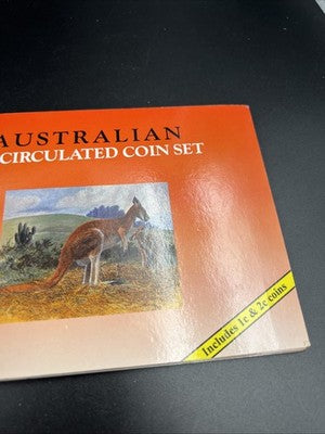 1994 Australian Uncirculated Set 8 Coin Set in Privately made Display Folder