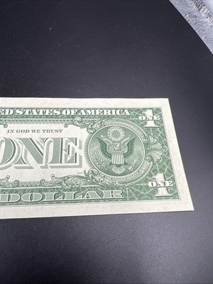 1957 A $1 One Dollar US Silver Certificate CH AU Neat Serial Number #41