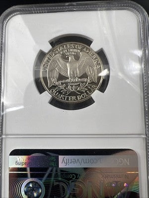 1983 S 25c Washington Proof Copper Nickel Clad Quarter Coin NGC PF69 UCAM #003