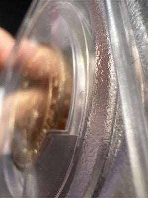 2007 George Washington Presidential Error Coin PCGS MS65 Missing Edge Lettering