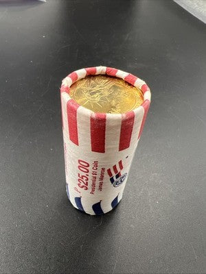 2008 P James Monroe Presidential Dollar US Mint BU Roll 25 Coins