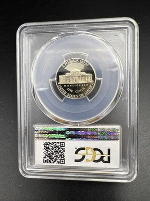 2008 S 5c Jefferson Nickel Coin PCGS PR69 DCAM #77