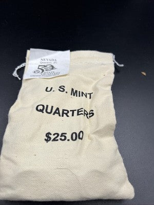 U.S. Mint Bag of 100 2006 P 25c Nevada State Statehood Quarter Coins BU UNC