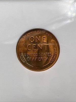 1954 S 1c Lincoln Wheat Cent Penny MS67 Red Gem BU UNC #081