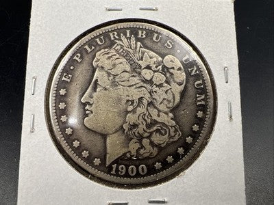 1900 O / CC $1 Morgan Silver Dollar Coin Choice Fine Circ SK#1A
