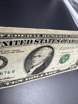 1995 $10 FRN Federal Reserve Note AU About UNC #76