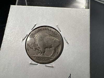 Hobo Buffalo Nickel Coin Modern Carving SKU#A