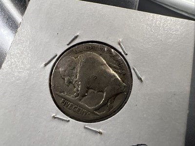 Hobo Buffalo Nickel Coin Modern Carving SKU#T