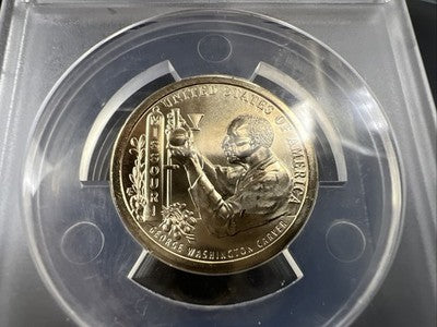 2024 P $1 George Washington Carver Innovation Dollar Coin ANACS MS67 #72