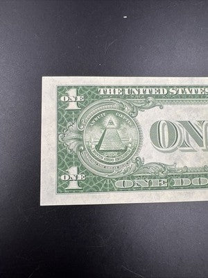 1935 E * Star $1 One Dollar US Silver Certificate Blue Seal UNC #44