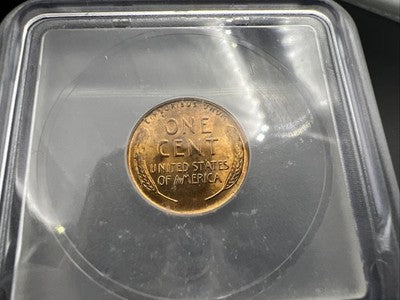 1940 S Lincoln Wheat Cent Penny Coin ICG MS67 RD #110 Some Toning