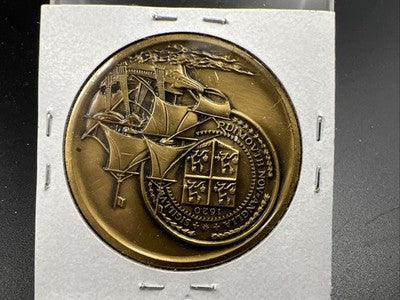 1620 - 1976  Plymouth Massachusetts United States of America Medal Coin