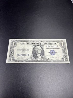 1935 E $1 One Dollar Silver Certificate UNC Uncirculated #212