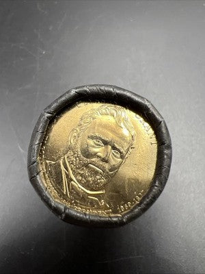 2011 D Ulysses S Grant Presidential Dollar US Mint BU Roll 25 Coins