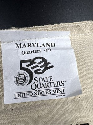 U.S. Mint Bag of 100 2000 P 25c Maryland State Statehood Quarters BU UNC